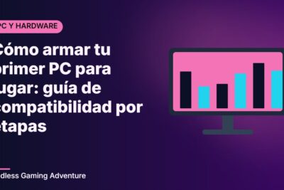 Cómo armar tu primer PC para jugar: guía de compatibilidad por etapas